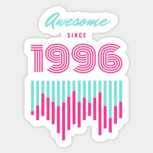 Awesome Since 1996 Sticker